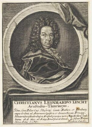 Bildnis des Christianvs Leonhardvs Levcht