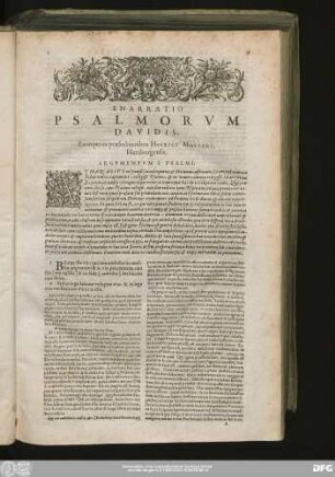 Enarratio Psalmorum Davidis, Excerpta praelectionibus Henrici Molleri, Hamburgensis.