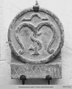 Schild des Spedale di San Matteo