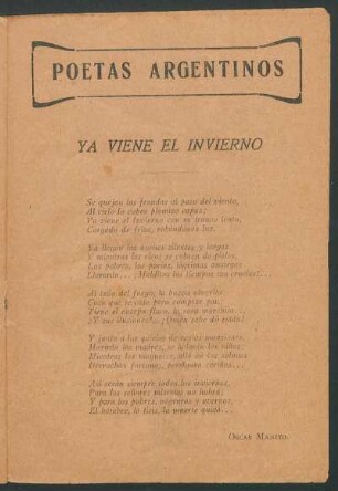 Poetas argentinos