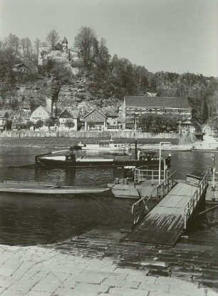 Rathen, Elbfähre
