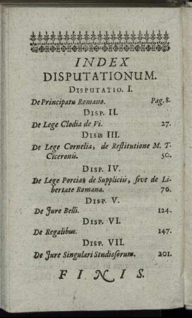 Index Disputationum