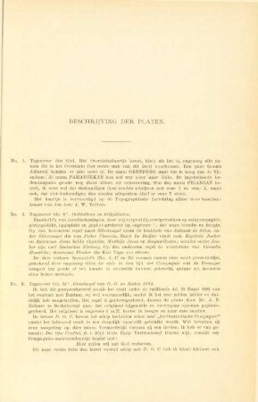 Beschrijving der platen