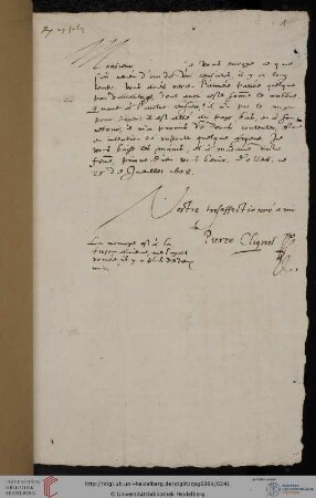 Faszikel VII: Briefe an Henricus Smetius 1608, 1609, 1613