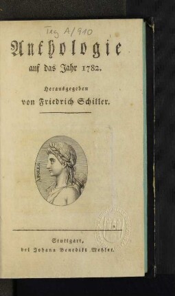 Anthologie auf das Jahr 1782