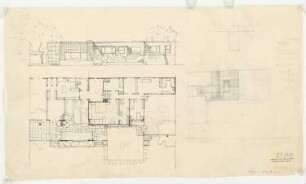 ohne Ort, Studie für ein Wohnhaus