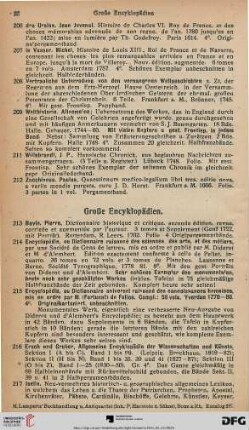 Große Enzyklopädien, Geschichte, Biographien, Memoiren (Nr. 213-692)