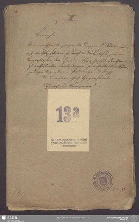 13: Bergakademieverfassung