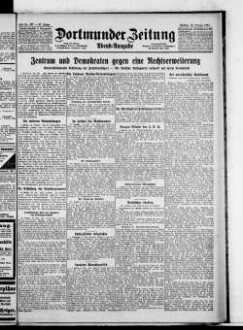 Dortmunder Zeitung. 1874-1939