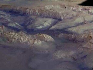 Color Oblique Movie of Mars: from High Resolution Stereo Camera (HRSC) Images of the ESA MARS Express Mission