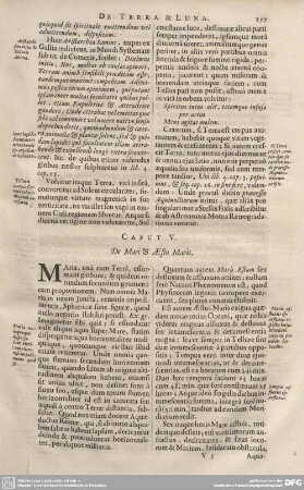 CAPUT V. De Mari & Aestu Maris.