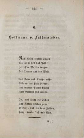 6. Hoffmann v. Fallersleben