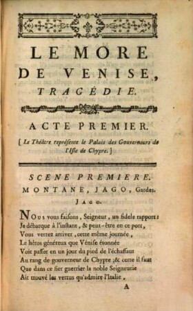 Le More de Venise