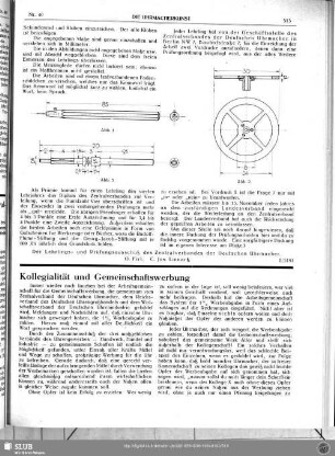 Kollegialität und Gemeinschaftswerbung