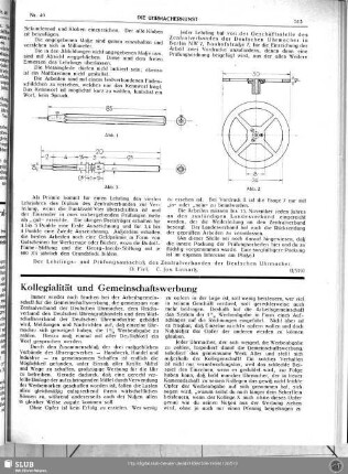 Kollegialität und Gemeinschaftswerbung