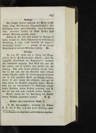 Muster eines sonderbaren Styls : [Mannigfaltiges]
