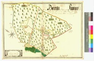 Borntin (Borentin), Rubenow (Ruwno) Amt/Distrikt Anklam
