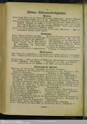 Zittaus Sehenswürdigkeiten