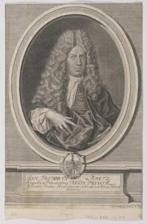 Bildnis des Joh. Fridericvs de Rhetz