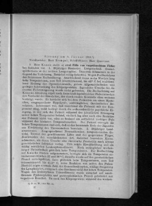 Sitzung am 8. Januar 1918.