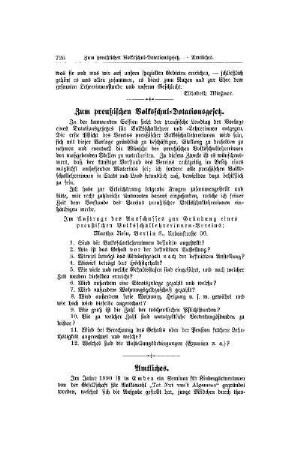 Zum preußischen Volksschul-Dotationsgesetz
