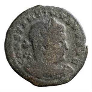 Münze, Follis, Aes 3, 316 n. Chr.