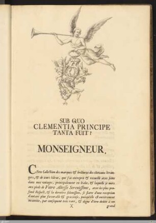 Sub quo clementia principe tanta fuit?