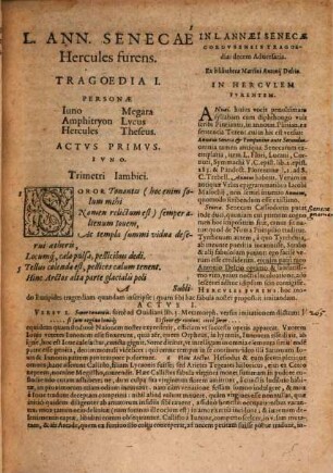 In Senecae Tragoedias X. commentarii Martini Ant. Del Rio : [cum textu]