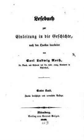 Bd. 1: Griechische Geschichte von Lykurgus an bis zum Tode Alexanders des Großen