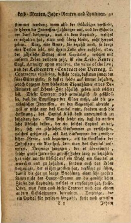 Oeconomische Encyklopädie, oder allgemeines System der Staats-, Stadt-, Haus- und Landwirthschaft : in alphabetischer Ordnung, 71. Von Leib-Rente, bis Leibes-frey : Nebst 11 Kupfertafeln auf 3 Bogen