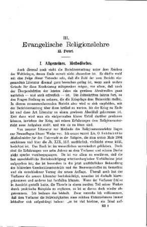Evangelische Religionslehre