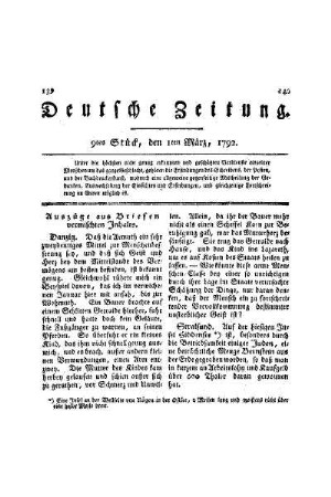 Auszüge aus Briefen vermischten Inhalts