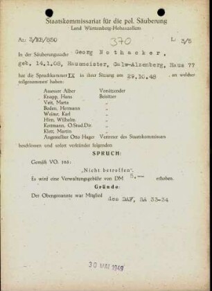 Nothacker, Georg