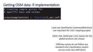 Developing Scalable Information Extraction Processing Pipelines using R for Earth Observation Applications