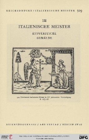 III. Italienische Meister