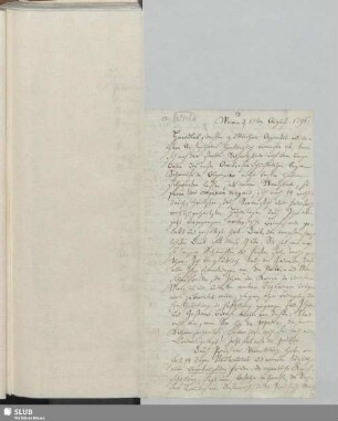 Nr. 13: Böttiger an Wieland, 17.08.1796
