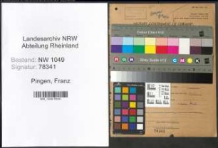 Entnazifizierung Franz Pingen , geb. 07.06.1900 (Landwirt)