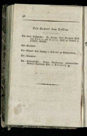 Erb-Aemter von Hessen