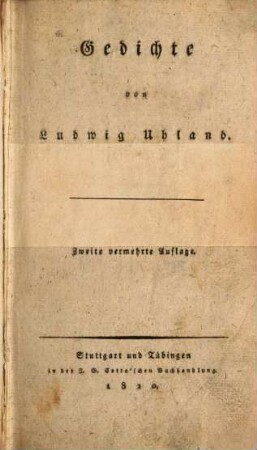 Gedichte