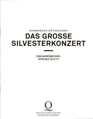 Das grosse Silvesterkonzert