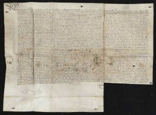 Pfalzgraf Johann zu Sponheim stellt einen Gültbrief aus zugunsten seines Rats und Amtmanns zu Neubaumburg.