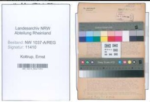 Entnazifizierung Ernst Kottrup , geb. 00.00.0000 (Rechtsanwalt)