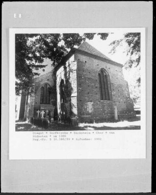 Dorfkirche — Chor