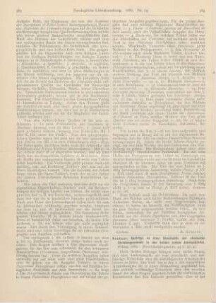584-585 [Rezension] Neubaur, Beiträge zu einer Geschichte der römischen Christengemeinde in den beiden ersten Jahrhunderten