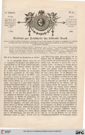 Heft 29 (1. Mai 1884)