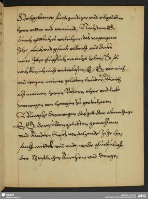 [Briefentwurf an Friedrich Wilhelm I. von Sachsen-Weimar]