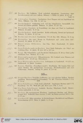 Silber (Nr. 906-947)