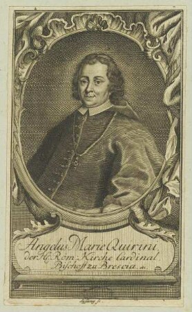 Bildnis des Angelus Marie Quirini