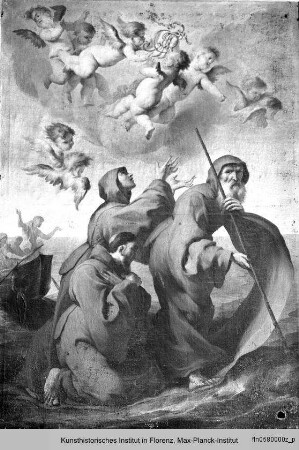 San Francesco di Paolo überquert die Meerenge von Messina