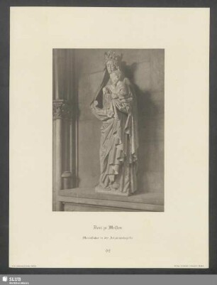 Dom zu Meißen. Mariastatue in der Johanneskapelle